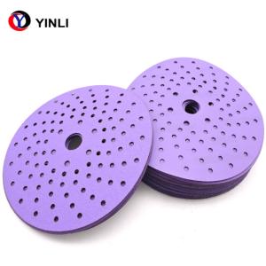 Quality Zirconia Resin 6 Inch Sanding Discs 40 Grit For Auto Polishing wholesale