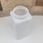 500ml Square Plastic HDPE Foam Pump Bottle 3cc 58mm Closure Size