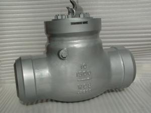 Quality CL 1500 API 594 Flanged Check Valve 2'' BW Pressure Self - Sealing Type wholesale