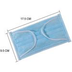 Disposable CE BFE 99.9% Breathable 3 Layer Face Mask