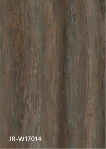 Quality Anti Polluting SPC Click Flooring Ultraviolet Resistant Unilin Click Cement Pine Burlywood Wood Grain GKBM JR-W17014 wholesale