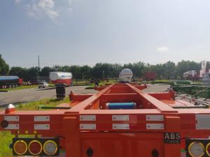 Quality 12m Skeleton Semi Trailer 40ft Container Frame Locks wholesale