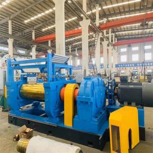 Quality Dia 400mm Rubber Open Mixing Mill 37KW For Rubber Compound Warming wholesale