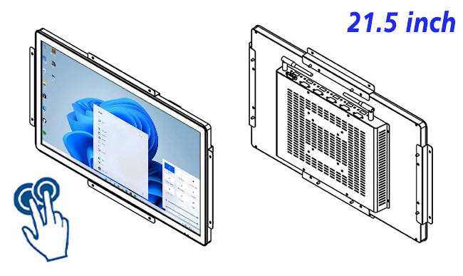 21.5-Inch Windows Touch Module for Retail Advertising, Industrial Automation, Healthcare Interfaces, and Public Information Systems
