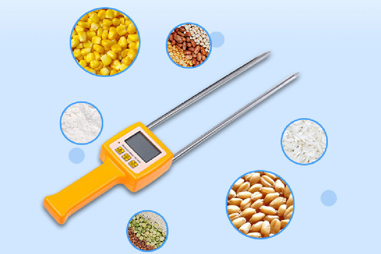 0.1Resolusion Food Moisture Meter For Corn / Wheat / Rice , CE Approved