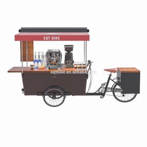 Quality 25° Climbing Anti Fouling 300KG Vending Coffee Cargo Bikes wholesale