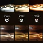 50000 Hour Working Lifetime Switch Control LED Light Strips for Bathroom