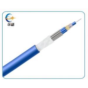 Quality Multi Core Indoor Armored Fiber Optic Cable GJASFKV PVC Single Mode 2-24 Core wholesale
