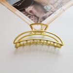14 Cm 15cm Metal Gold Claw Hair Clips Fashion Accessories Large