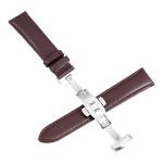 2 Piece 20mm Genuine Cow Leather Watch Strap Bands