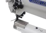 220V 250*110mm Single Needle Sewing Machine With Left Knife