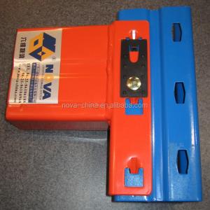 Quality 50-75mm Pitch Beam Heavy Duty Pallet Racking Customized Beam Length wholesale