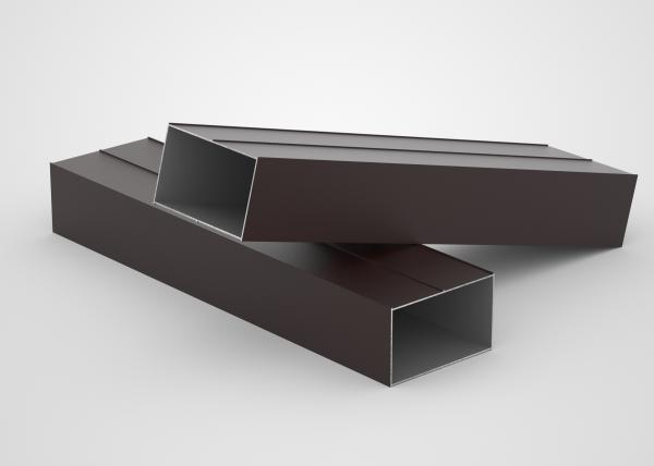 Wood Finish 6063 Aluminum Door Profiles Strength Hardness Wear Resistance