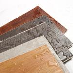 Hotel Wood Flooring Colour Easy to Install 4.0mm Commercial Grooving Veneer Spc