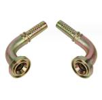 DIN Standard 3000 Psi 90 Degree SAE Split Flange Clamp for Hydraulic Pipe Lines