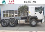 336HP Engine HOWO Tractor Truck , Sinotruk Howo 6x4 Tractor For Transport