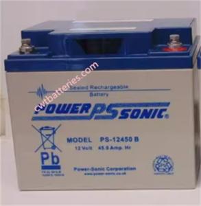 Quality PS-12450 B VRLA Valve Regulated Lead Acid Battery 12V45AH POWER SONIC wholesale