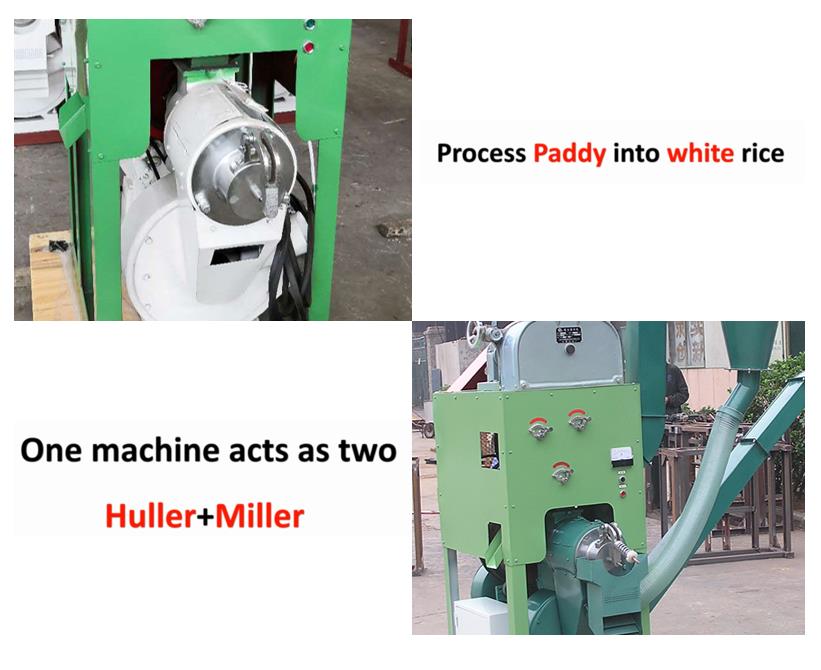 830 KG Auto Rice Mill Machine Industrial Rubber Roller Paddy Huller Grain Husker Milling