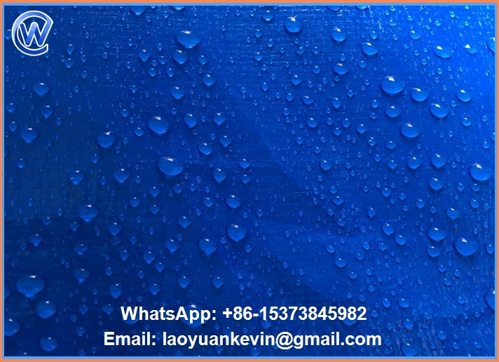 Hot Selling 260gsm car covering cloth pe tarpaulin Waterproof Cover in rain