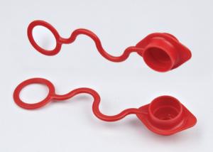 Quality Red Hydraulic Coupler Dust Caps , LSQ-S5 Plastic Hydraulic Caps And Plugs wholesale