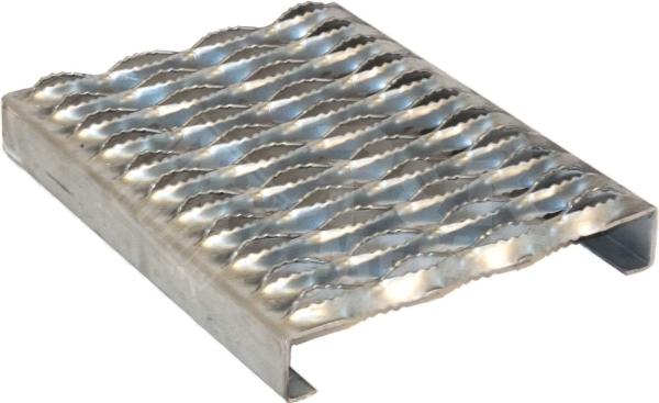 Cheap Aluminum And Steel Anti Skid Metal Plate Stair Treads Safety Strut Grip Planks for sale