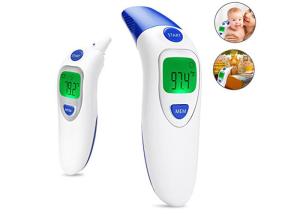 Quality Baby Product Clinical Non - Contact Infrared Digital Medical Forehead and Ear Thermometer wholesale