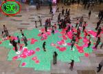 Interactive P4.81 Dance Floor LED Screen Indoor / Outdoor Disco Dancing For