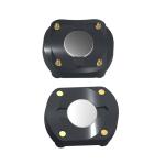 Through Hole Round Magnetic Connector 4 Pin Pogo Pin Connectors Customized