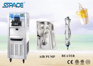 Quality Stainless Steel Ice Cream Making Soft Serve Freezer With Self Cleaning System wholesale
