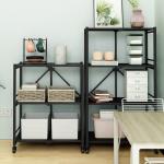 Floor 100kg Loading Five Storey Steel Kitchen Basket Rack