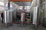 Three Tanks Carbonated Drink Production Line Fizzy Drink Making Machine