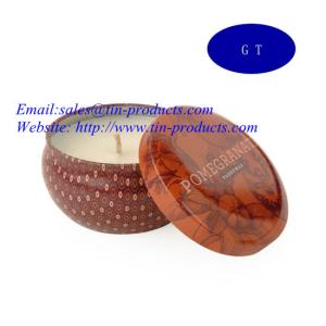 Quality 2015 New Style Tin Candle Holder, Metal Candle Box from China Goldentinbox.com wholesale
