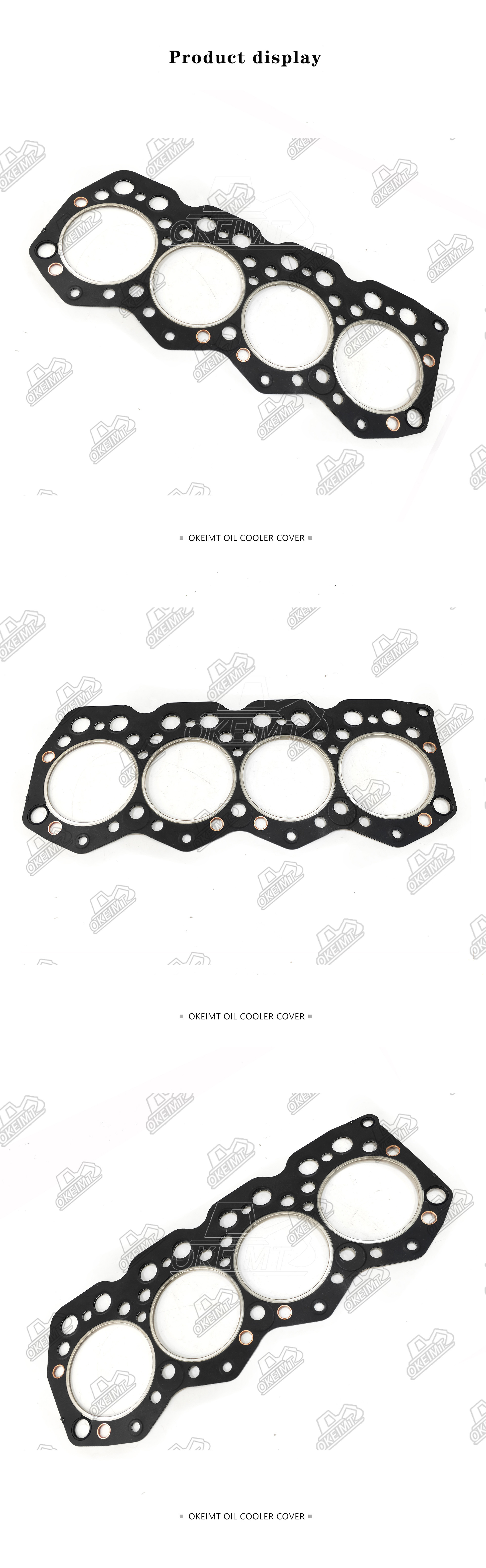 Iron Cylinder Head Gasket For Mitsubishi S4K S4KT 34301-00704
