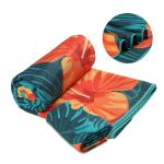 OEM Logo Printed Microfiber Sport Gym Beach Towel Oeko-tex Custom Beach Nile