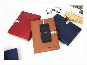 Quality Ultraportable Notebook Luxury Corporate Gifts With Powerbank And USB Reusable wholesale