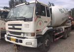 10CBM Used Transit Mixer , Used Nissan UD Trucks High Operating Efficiency