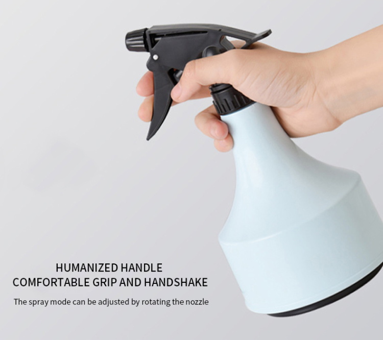 600ml Blue Pink Hand Garden Pump High Pressure Sprayer Pp Plastic Bottle