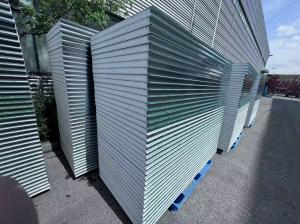Quality Grass Pattern Foam Core Construction Fence Panel wholesale