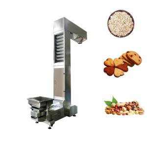 Quality Oatmeal Cookies Nuts Transport Z Type Bucket Conveyor CE Certification wholesale