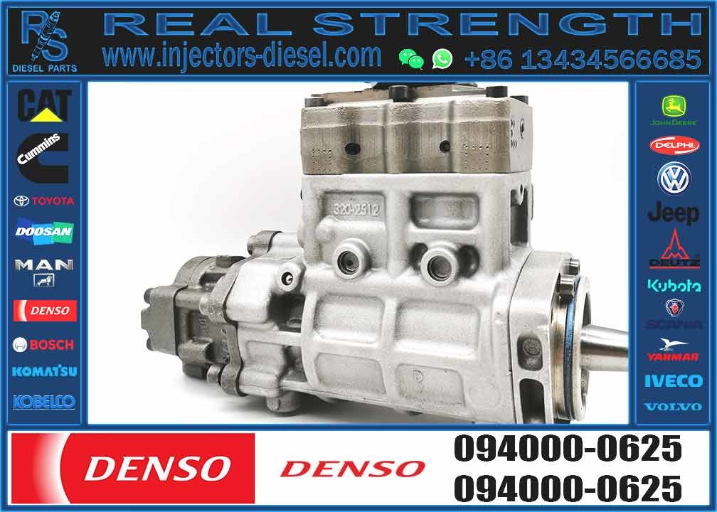 Diesel fuel injection pump 094000-0625 for Komatsu PC400-7 PC450-7 6D125 diesel fuel engine