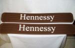 Custom design Logo Embossed Soft Pvc Bar Mat