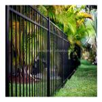 Privacy Garden Fence Aluminum Metal Picket Ornamental Steel Fence Panel with