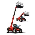 4X4 7m Four Wheel Steering 3 Ton 4 Ton Lifting Height Telescopic Boom Forklift