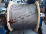 6x37+IWRC Stainless Rope STS 304 316 diameter 18mm