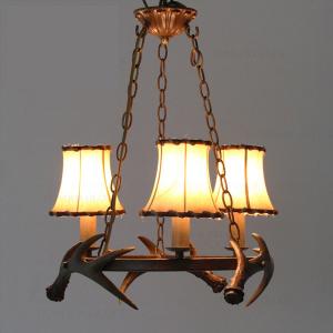 Quality Art deco antler hanging chandelier light for home farmhouse lighting (WH-AC-25) wholesale