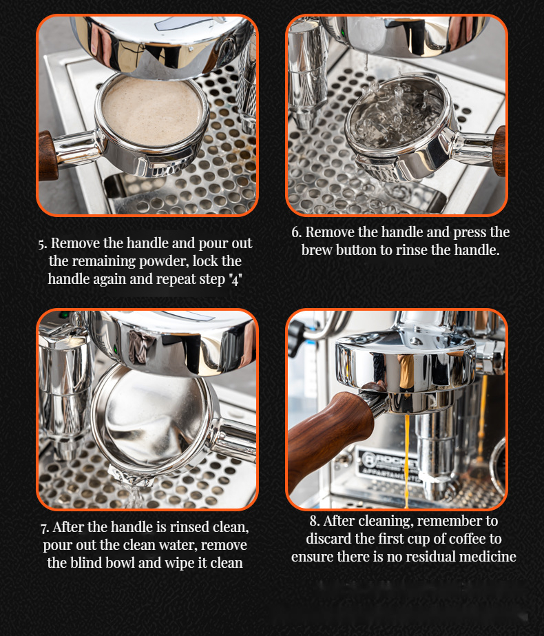 Classic Design Portafilter Cleaning Basket for Restaurant and Home Coffee Machines