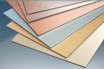 Blue Color Brushed Aluminum Composite Panel For Shop Decoration