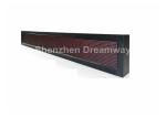 Single Red LED Moving Message Display