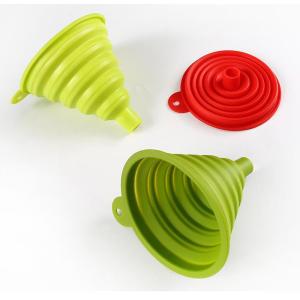 Quality 42g 28g Mini Flexible Silicone Collapsible Funnel wholesale