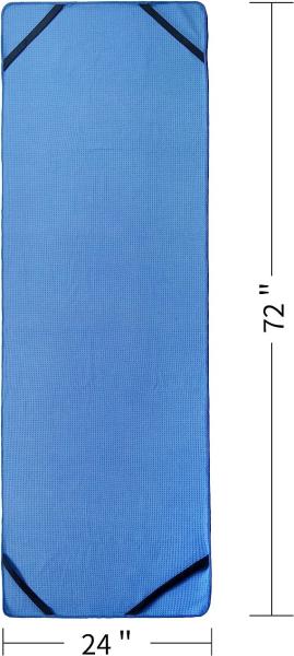 BSCI Factory Wholesale Non Slip Private Label Microfiber Customized Hot Yoga Mat